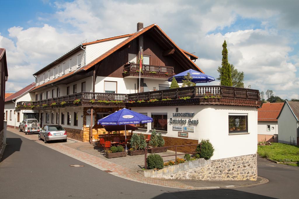 Landgasthof Deutsches Haus Ulmbach Extérieur photo